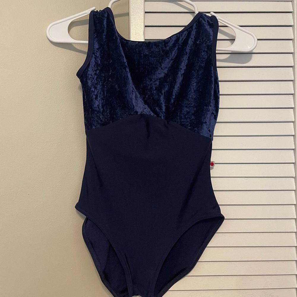 Navy Sofiane Yumiko Leotard